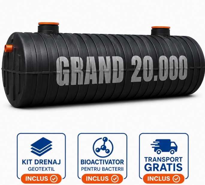 Eco Grand 20.000 – Fosa Septică Orizontală 20000 litri