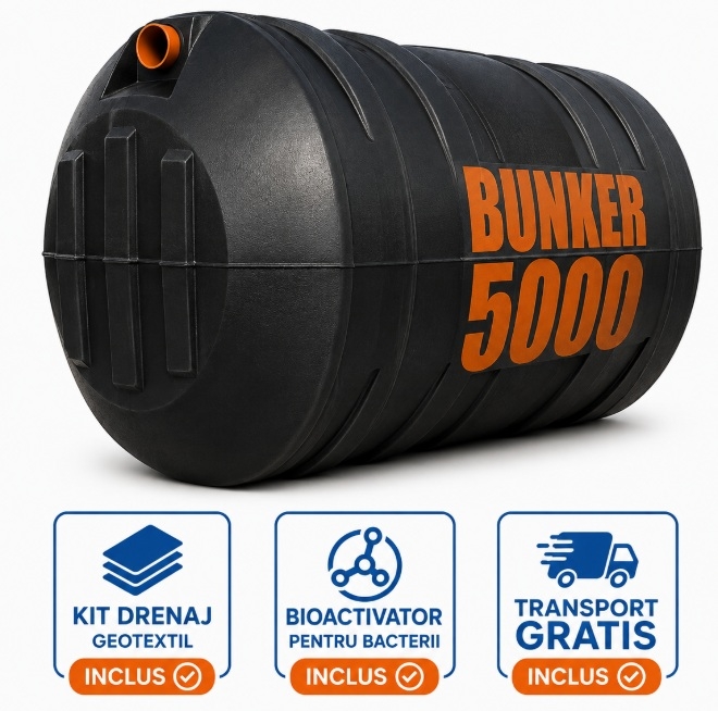 Fosa Septica 5000 Litri Eco Bunker