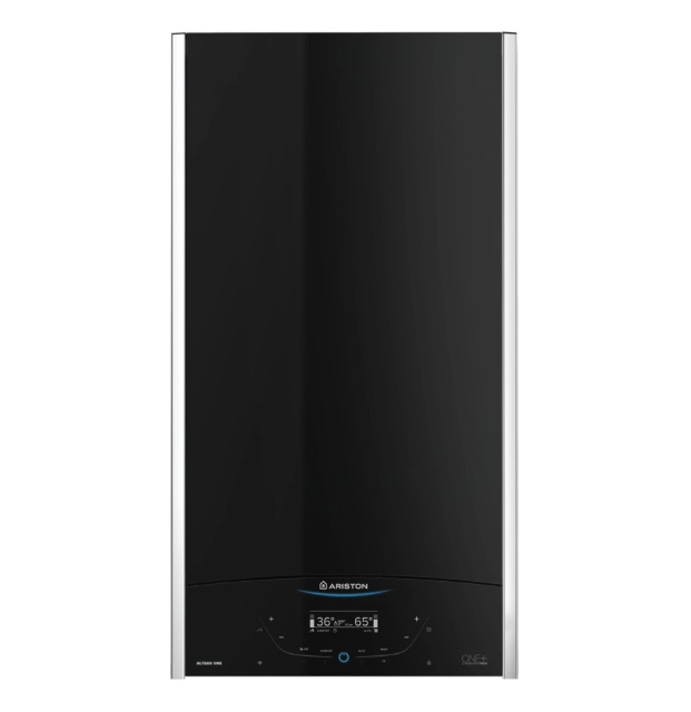 Centrală termică pe gaz în condensare Ariston ALTEAS ONE+ 24 kW, Wi-Fi integrat, cu kit de evacuare inclus